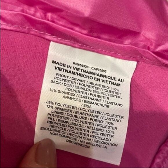 Nike Stay Warm Quilted Performance Mixed Media Golf Vest Pink Size Large - Picture 8 of 10